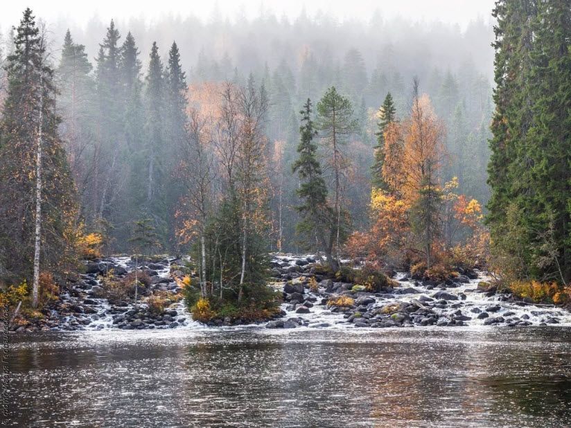Царь-порог на реке Каменная