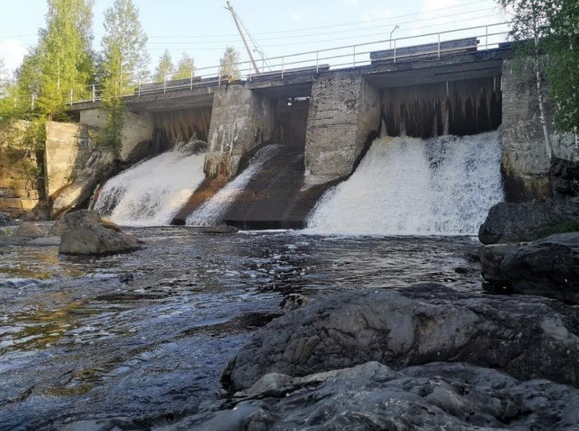 Водопад Леппякоски (Харлу)