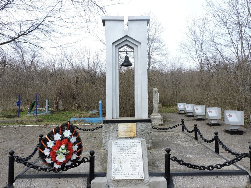 Братская могила партизан