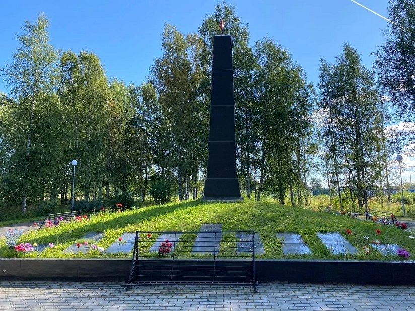 Братская могила солдат Карельского фронта