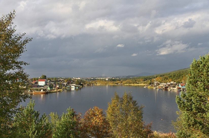 Устье реки Нива