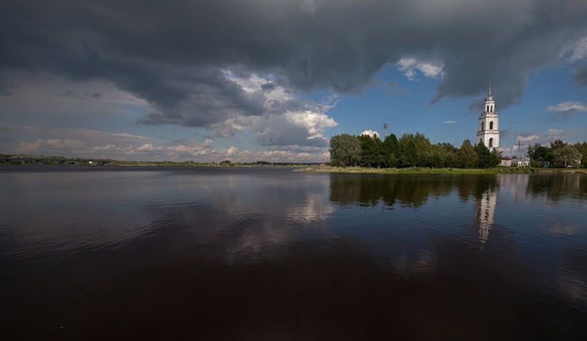 Слияние рек Соги, Согожи и Пертомки