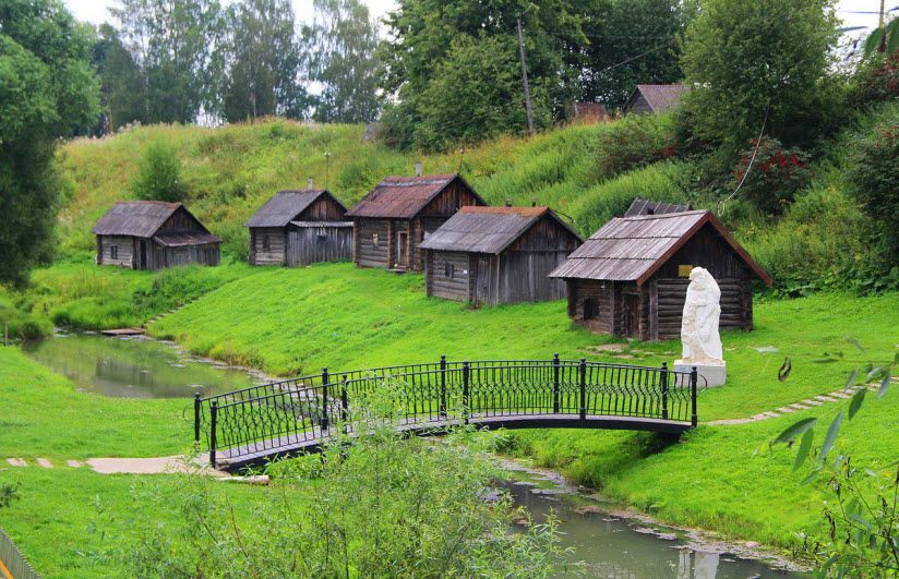 Русская банька по-черному