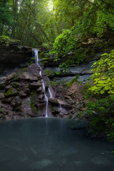 Водопад Большой Хаджох