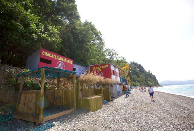 Пляж-парк отеля «Небуг»