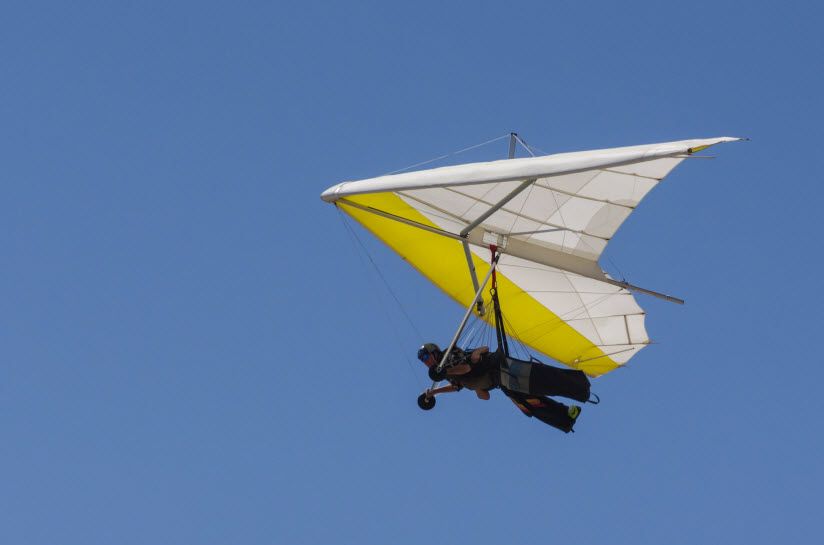 Полёты на дельтапланах