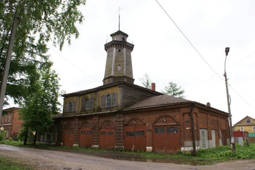 Здание пожарной команды