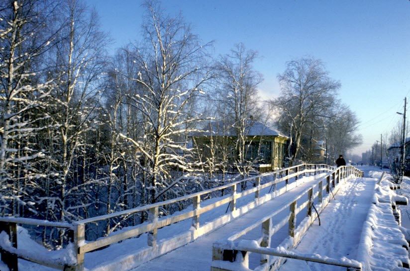 Деревянные мостовые