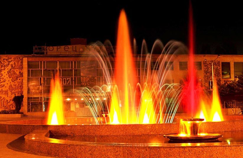 Светомузыкальный фонтан