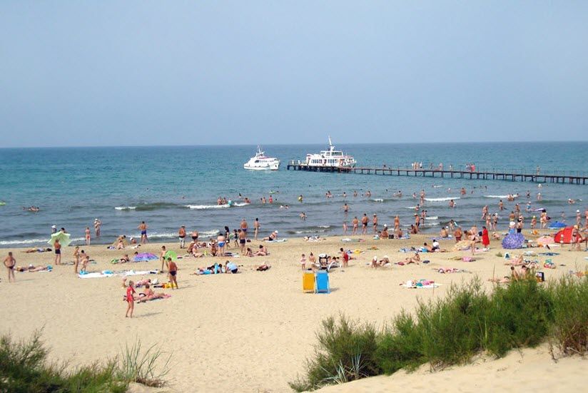 Центральный пляж Джемете