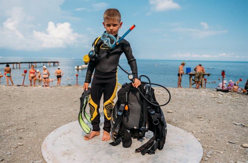 Детский дайвинг