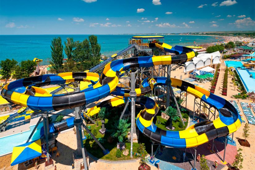 Аквапарк «Золотой пляж»