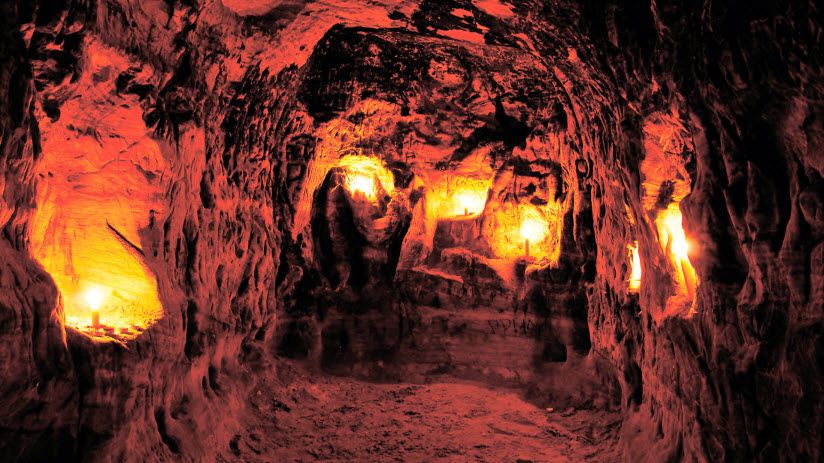 Гремячевские (Араповские) карстовые пещеры