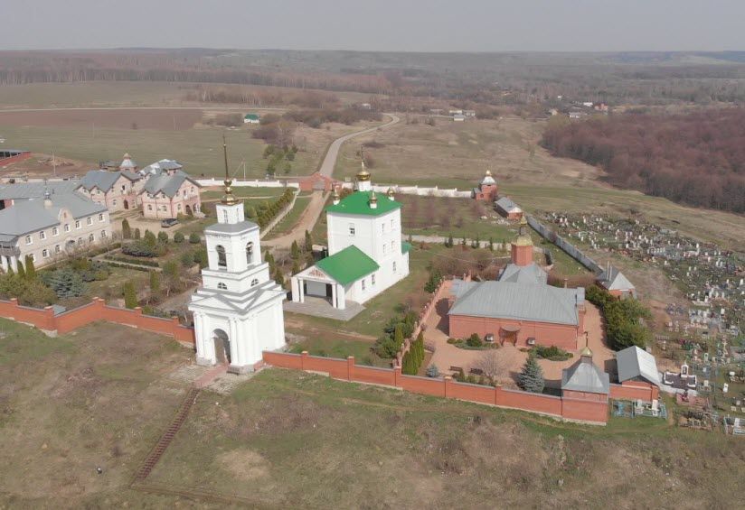 фото монастыря с высоты