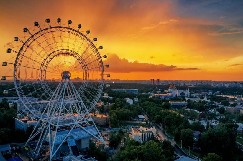 Колесо обозрения «Солнце Москвы»