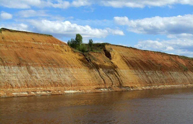 Место палеонтологических раскопок