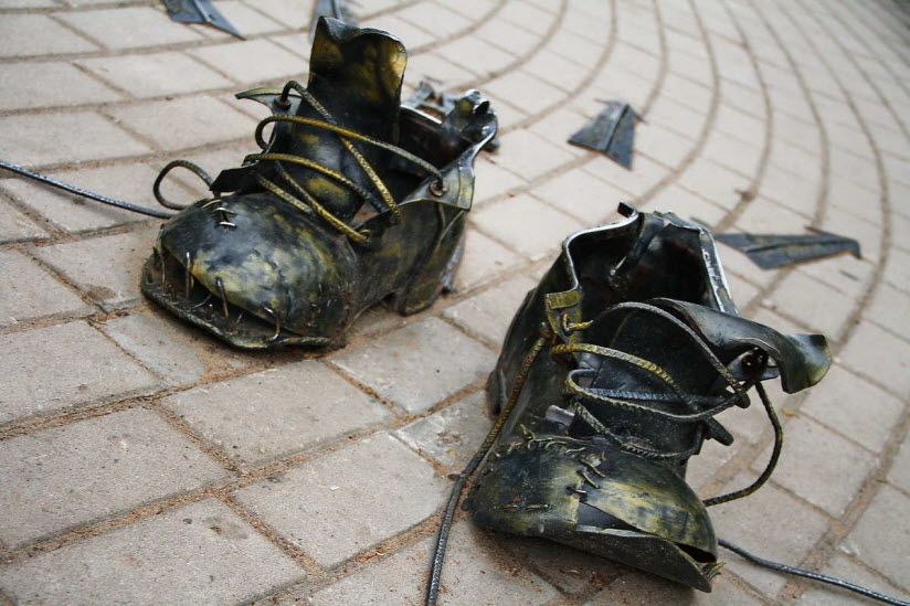 Ботинки безызвестного дачника