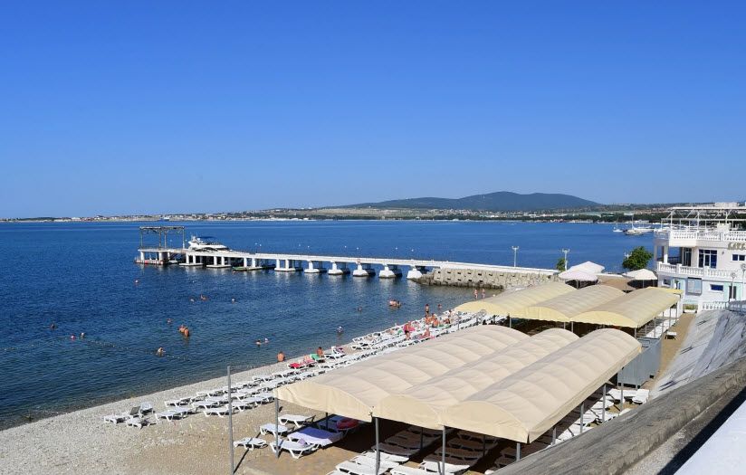 Пляж санатория «Кавказ»