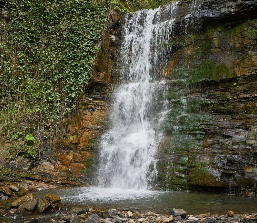 Водопады второго притока Кутарки