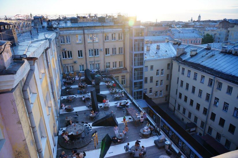 Крыша на Этажах