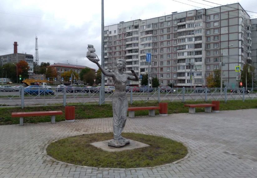 Скульптура «Ассоль»