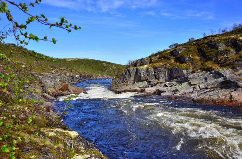 Река Териберка