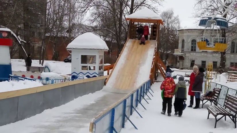Зимние развлечения «Малаховские горки»