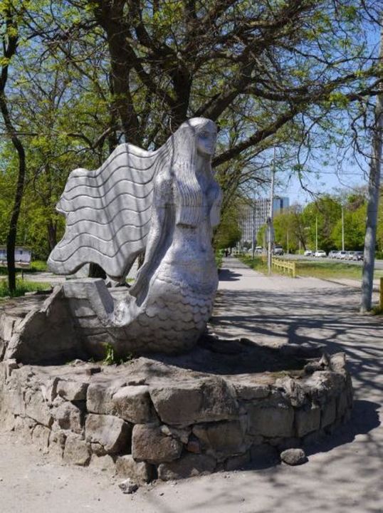 Скульптура Русалка