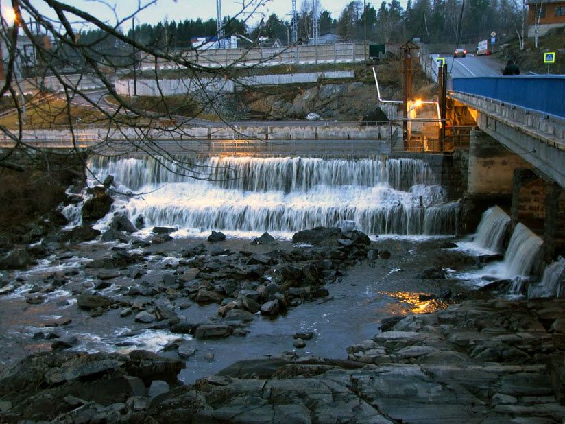 Водопад Ляскеля
