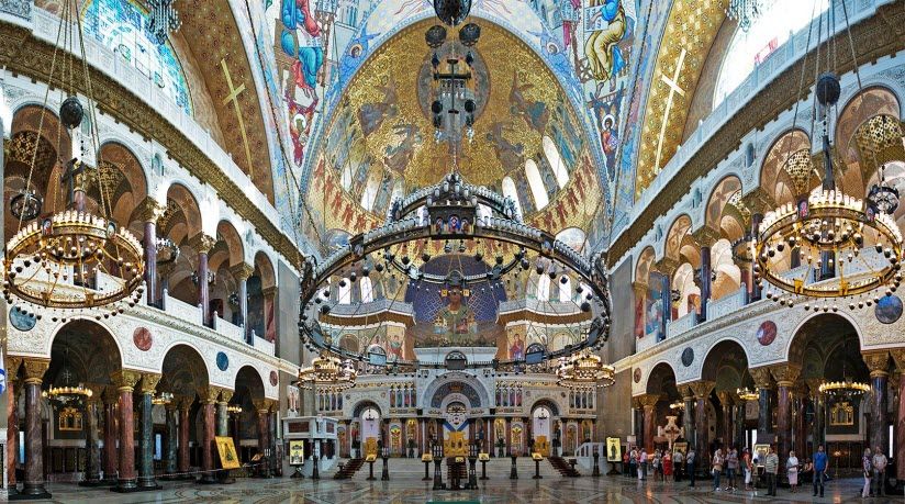 фото внутри собора Святого Николая