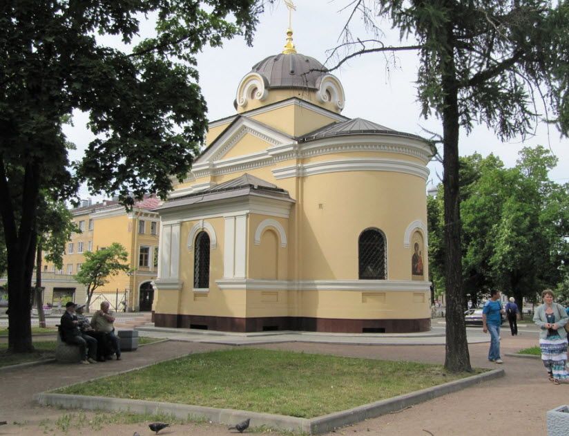 Часовня Тихвинской иконы Божией Матери