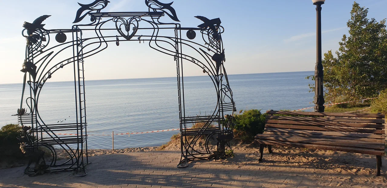 Арка влюбленных в Пионерском