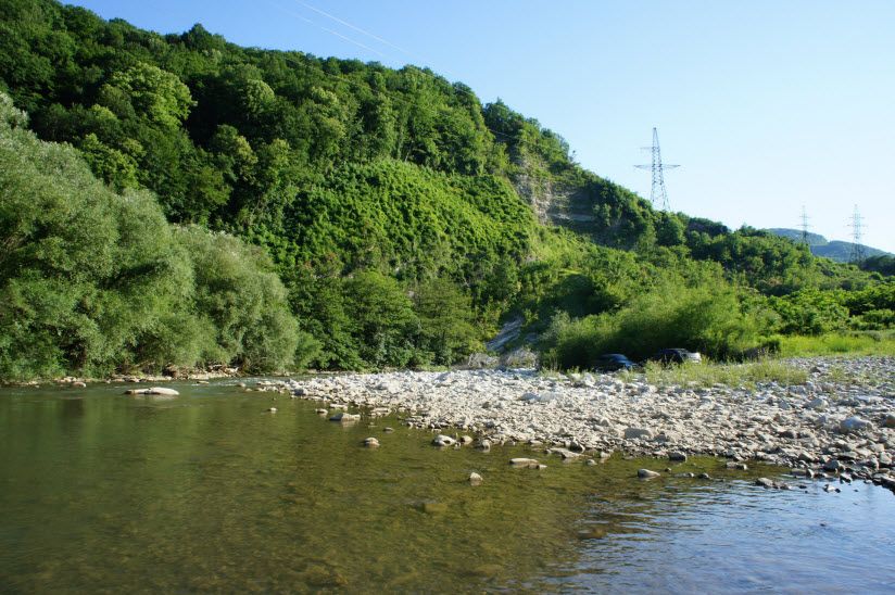 Река Туапсе