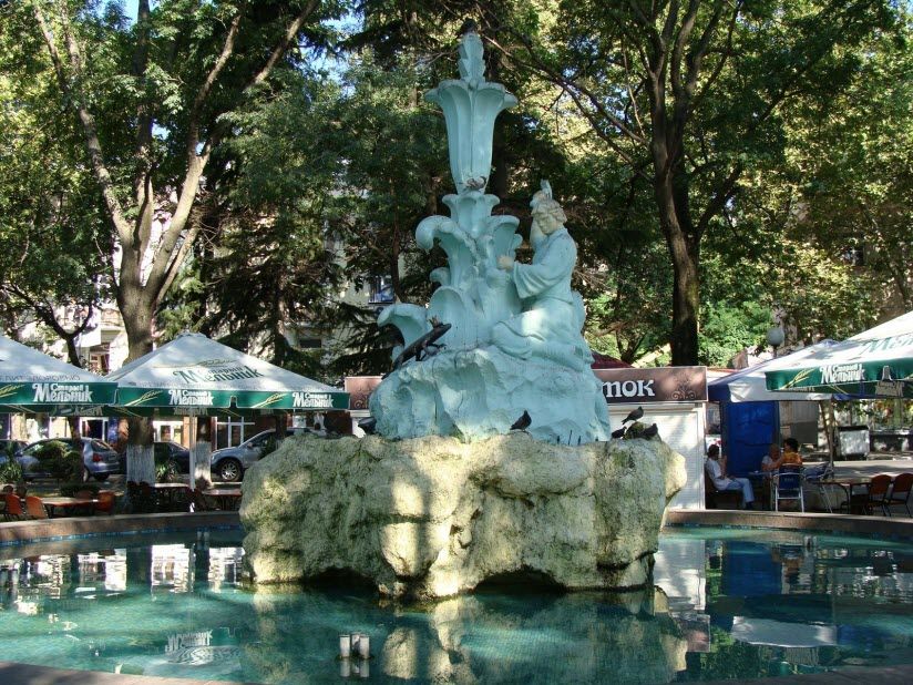 Фонтан Каменный цветок