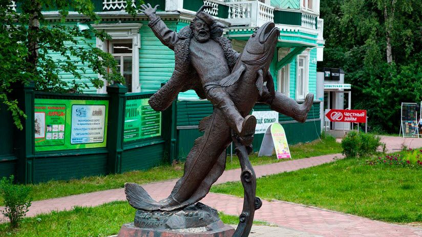 Скульптура Налим Малиныч