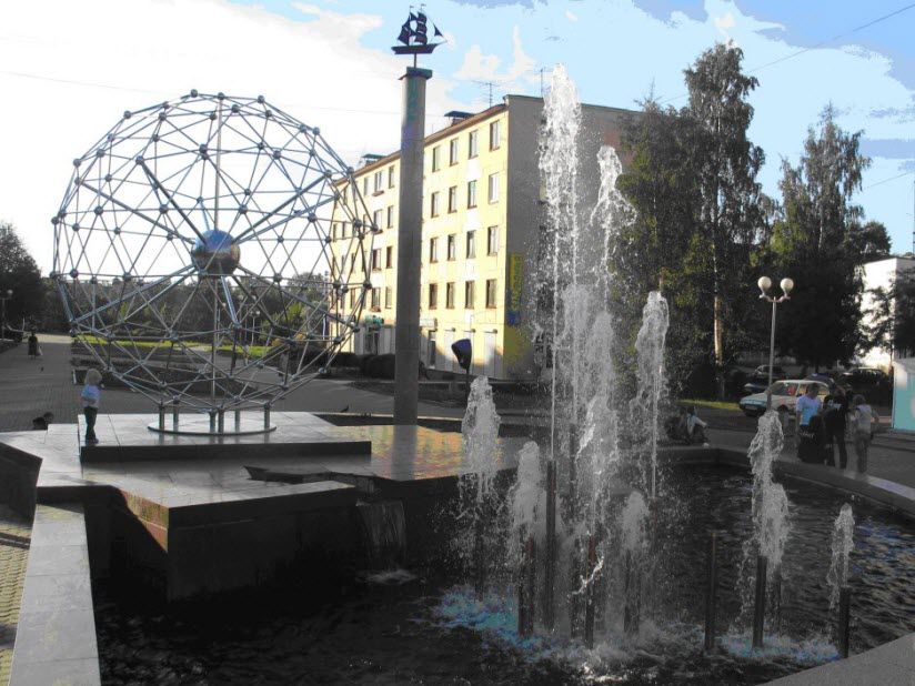 Фонтан Молекула