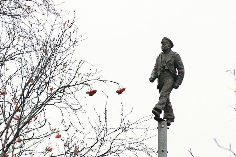 Скульптура «Морской волк»