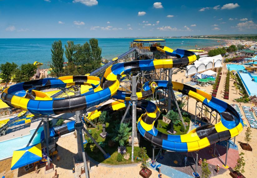 Аквапарк «Золотой пляж»