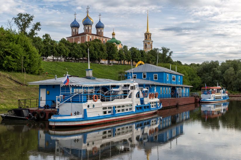 Набережная реки Трубеж
