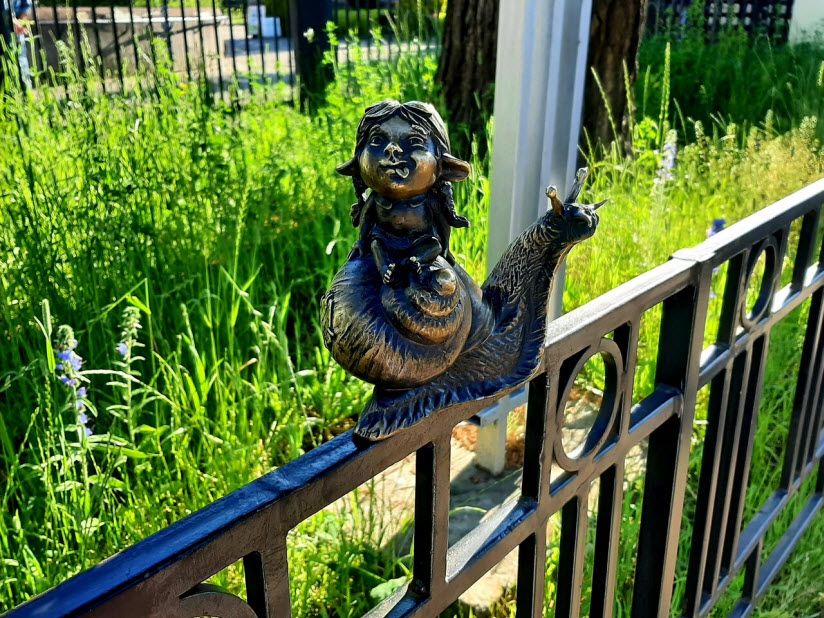 Хомлин верхом на улитке