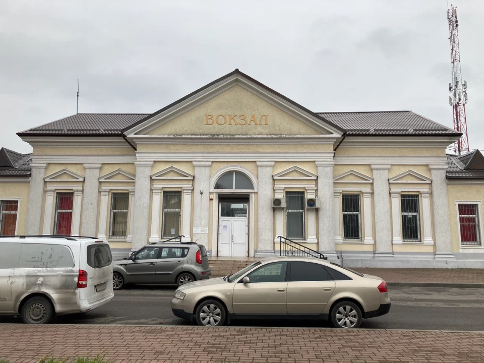 Здание ЖД-вокзала Балтийск