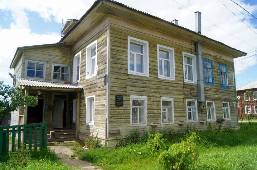 Дом, где жил Л.Н. Гумилёв