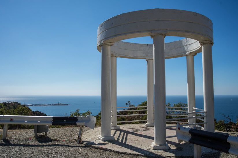 Смотровая беседка по дороге на Сукко