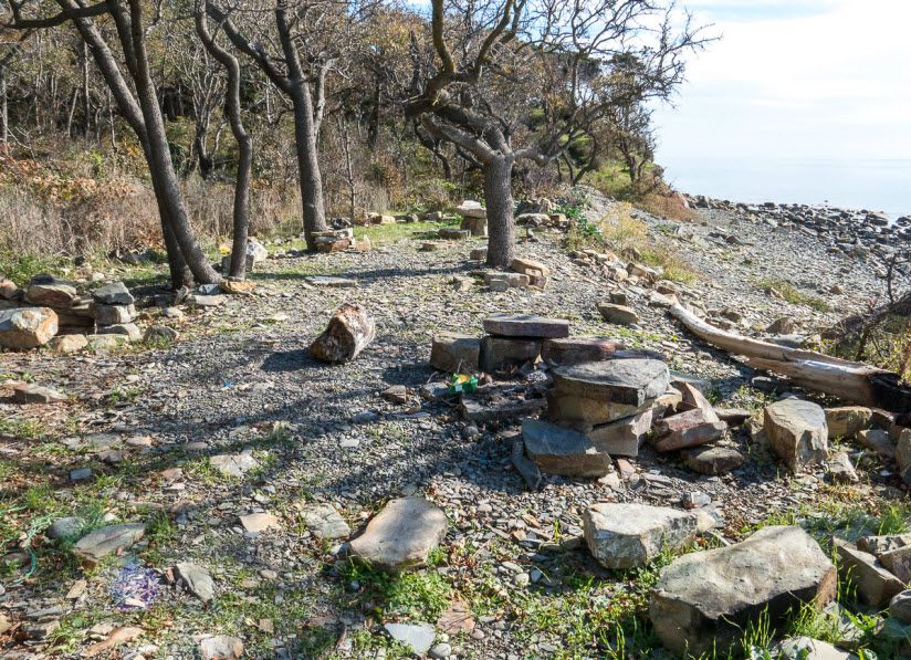 Остов древнего городища