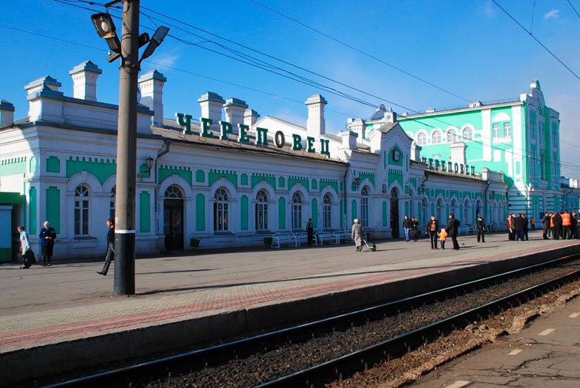 Здание железнодорожного вокзала