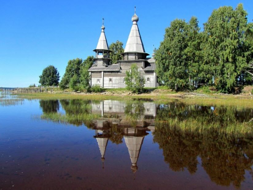Богоявленская церковь в Челмужах