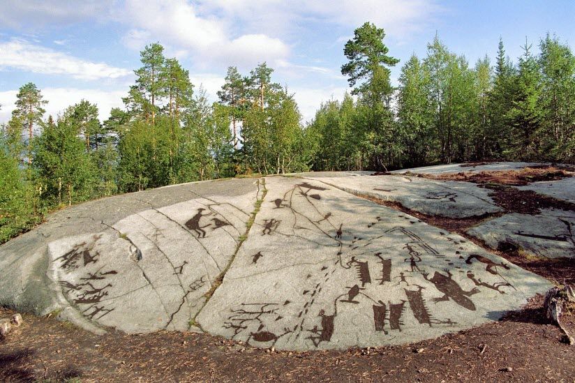 Канозерские петроглифы