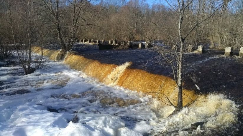 Карамельный водопад