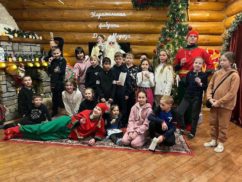 Карамельная фабрика Деда Мороза