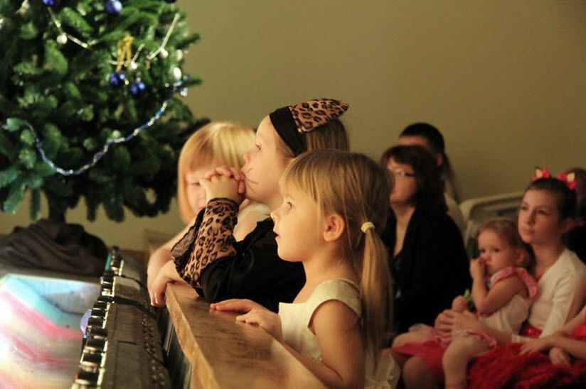 Новогодняя елка в усадьбе-музее Г.Р. Державина